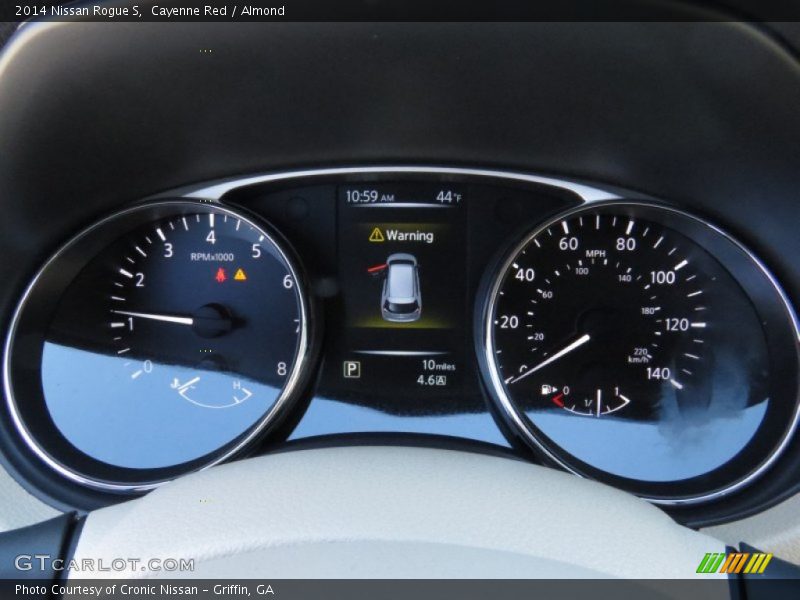  2014 Rogue S S Gauges
