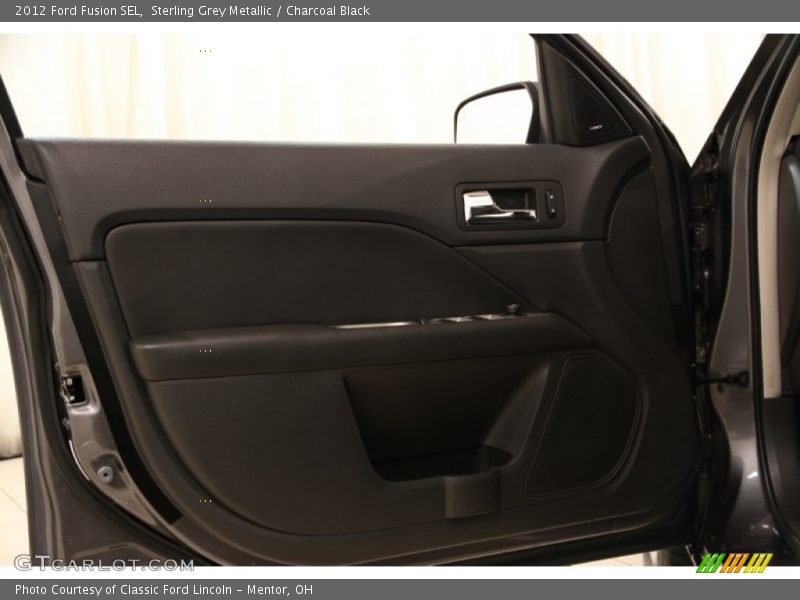 Sterling Grey Metallic / Charcoal Black 2012 Ford Fusion SEL