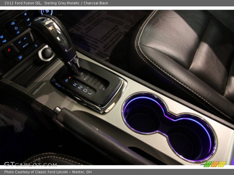 Sterling Grey Metallic / Charcoal Black 2012 Ford Fusion SEL