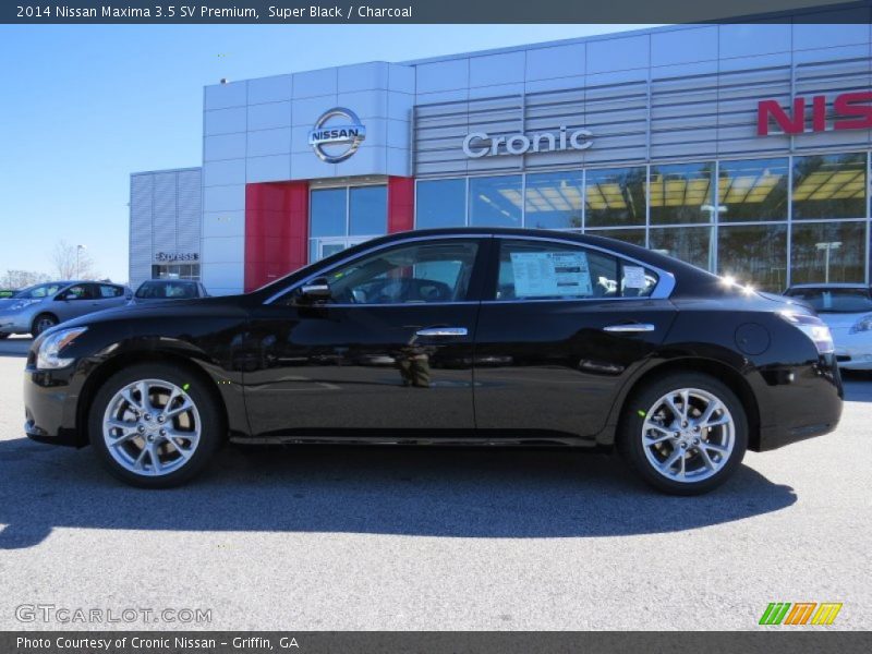 Super Black / Charcoal 2014 Nissan Maxima 3.5 SV Premium