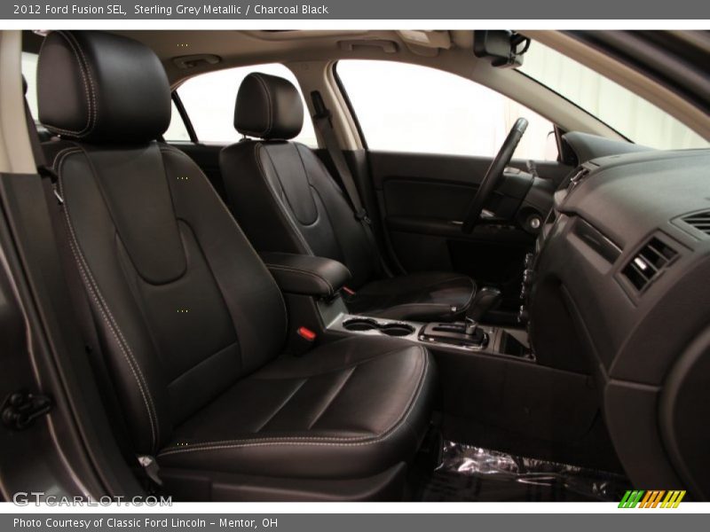 Sterling Grey Metallic / Charcoal Black 2012 Ford Fusion SEL