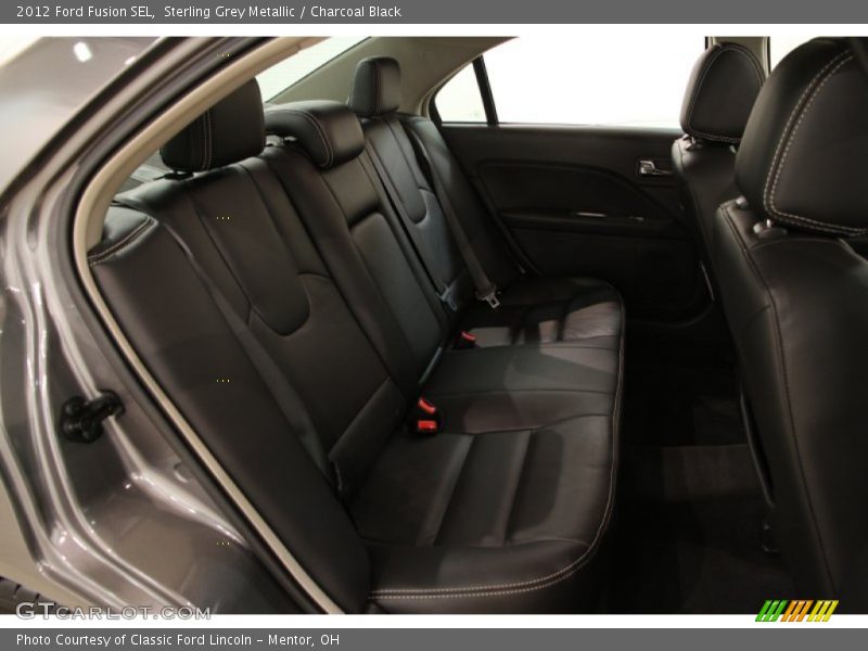 Sterling Grey Metallic / Charcoal Black 2012 Ford Fusion SEL