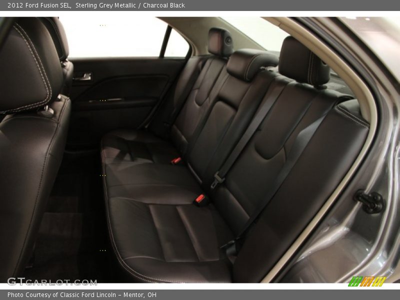 Sterling Grey Metallic / Charcoal Black 2012 Ford Fusion SEL
