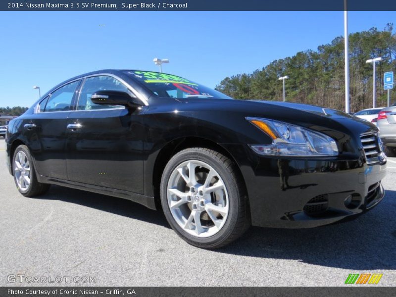 Super Black / Charcoal 2014 Nissan Maxima 3.5 SV Premium