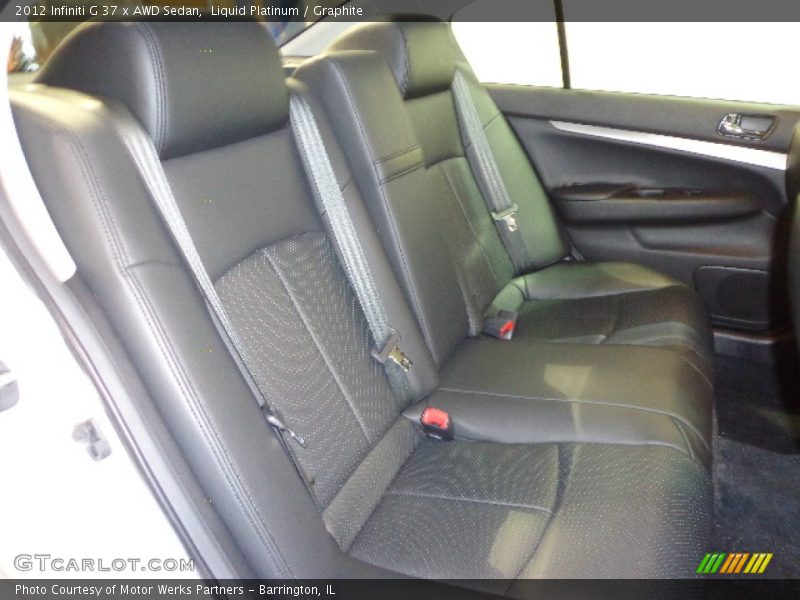 Liquid Platinum / Graphite 2012 Infiniti G 37 x AWD Sedan