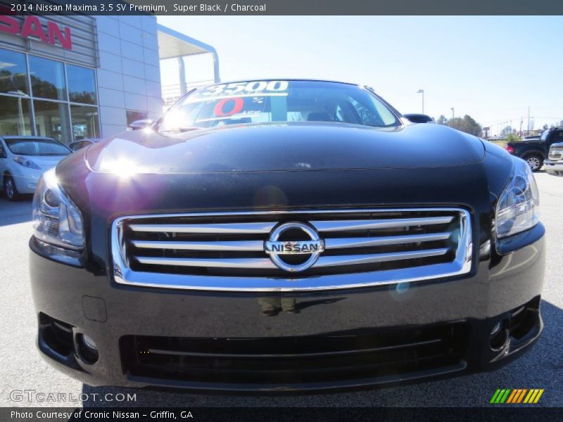 Super Black / Charcoal 2014 Nissan Maxima 3.5 SV Premium