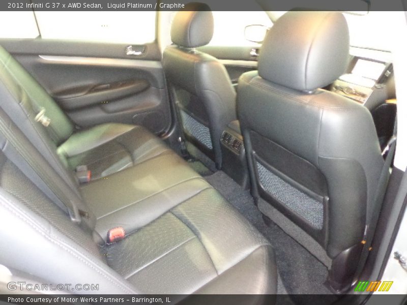 Liquid Platinum / Graphite 2012 Infiniti G 37 x AWD Sedan