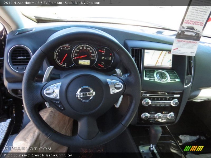 Super Black / Charcoal 2014 Nissan Maxima 3.5 SV Premium