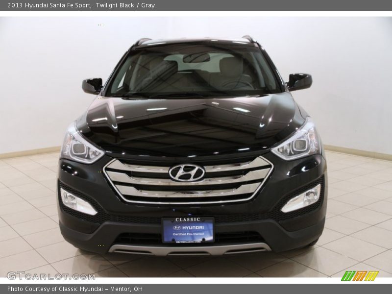 Twilight Black / Gray 2013 Hyundai Santa Fe Sport