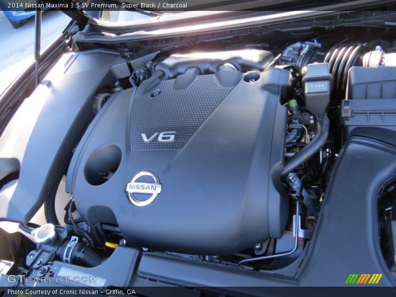 Super Black / Charcoal 2014 Nissan Maxima 3.5 SV Premium