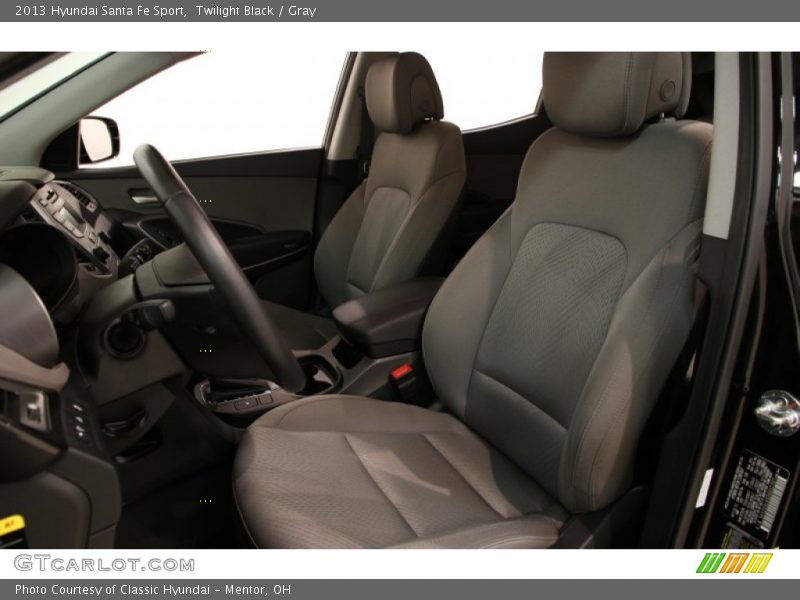 Twilight Black / Gray 2013 Hyundai Santa Fe Sport