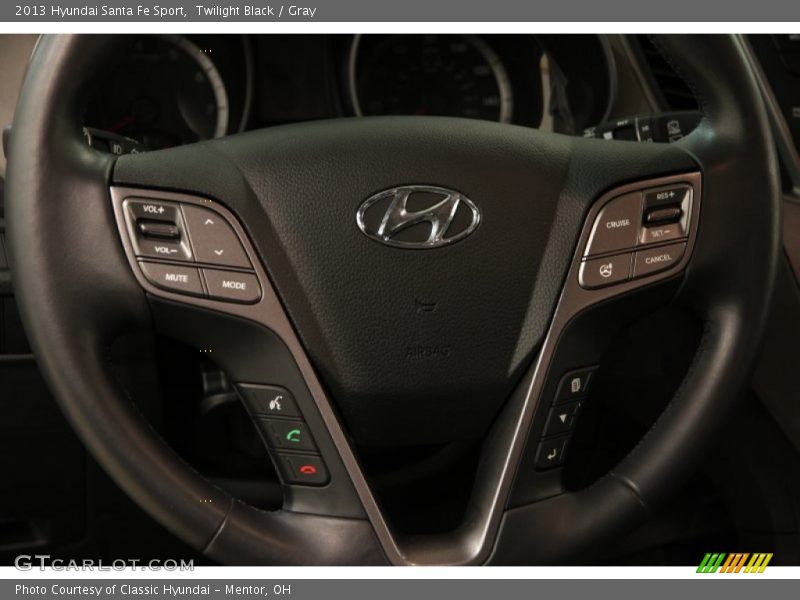Twilight Black / Gray 2013 Hyundai Santa Fe Sport