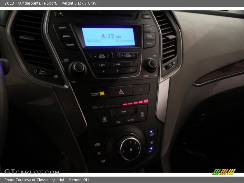 Twilight Black / Gray 2013 Hyundai Santa Fe Sport