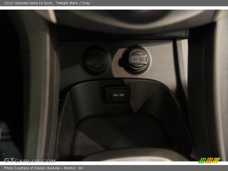 Twilight Black / Gray 2013 Hyundai Santa Fe Sport