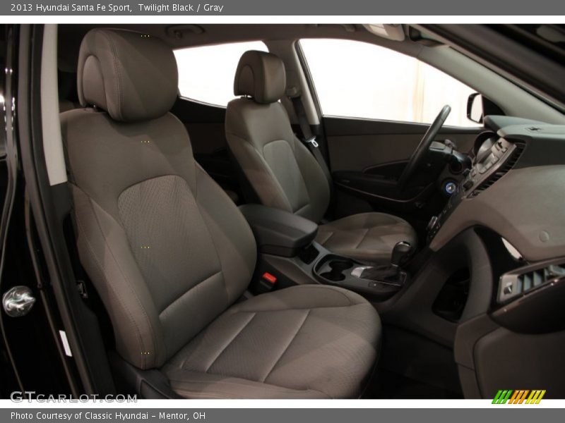 Twilight Black / Gray 2013 Hyundai Santa Fe Sport