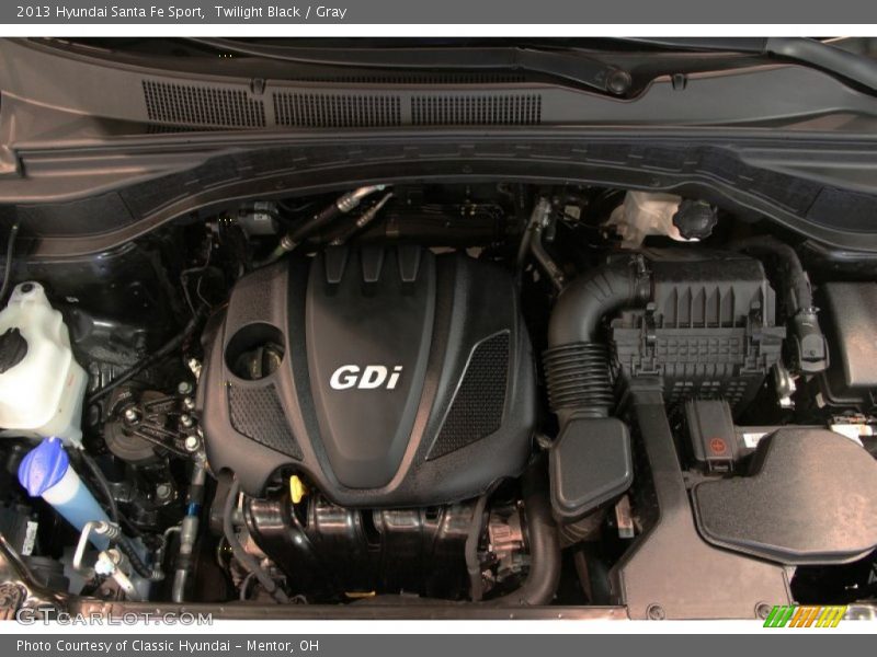 Twilight Black / Gray 2013 Hyundai Santa Fe Sport