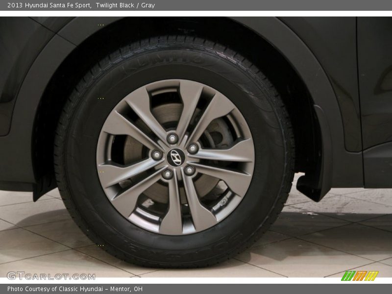 Twilight Black / Gray 2013 Hyundai Santa Fe Sport