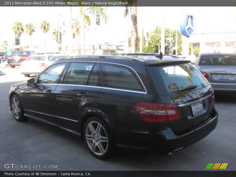 Black / Natural Beige/Black 2011 Mercedes-Benz E 350 4Matic Wagon
