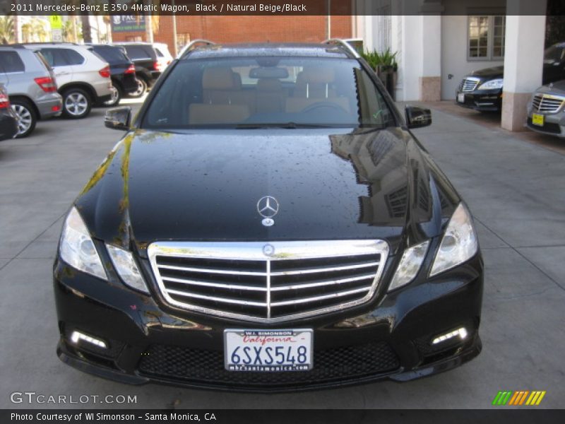 Black / Natural Beige/Black 2011 Mercedes-Benz E 350 4Matic Wagon