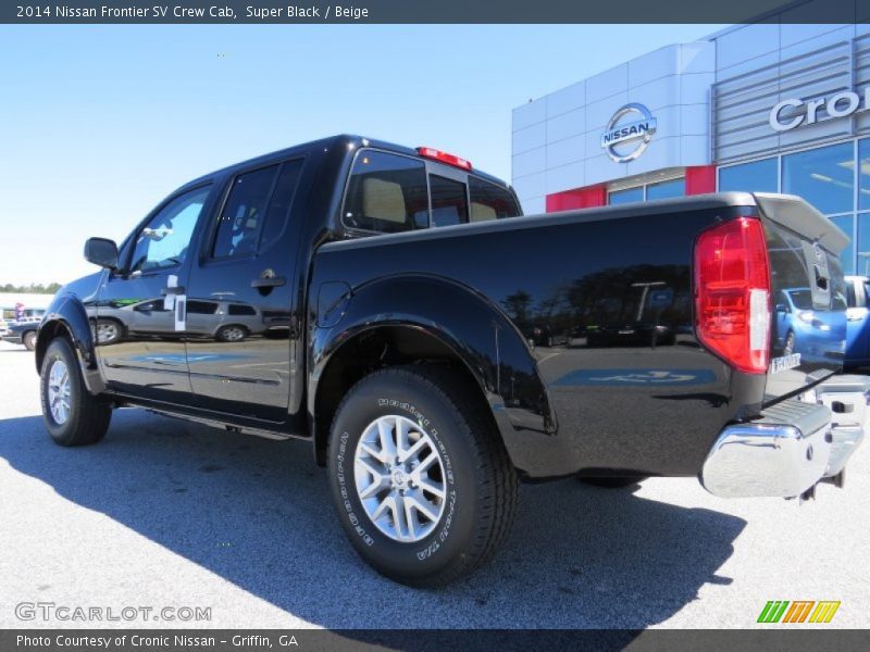 Super Black / Beige 2014 Nissan Frontier SV Crew Cab