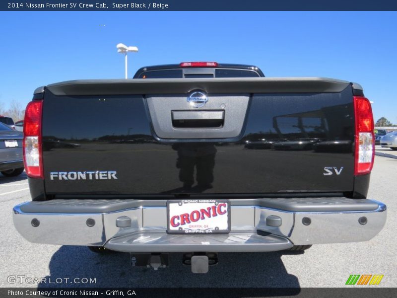 Super Black / Beige 2014 Nissan Frontier SV Crew Cab