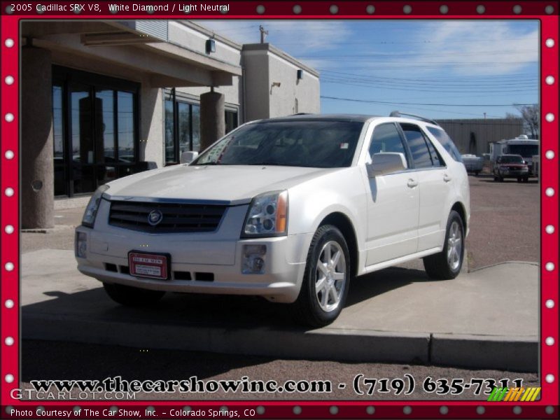 White Diamond / Light Neutral 2005 Cadillac SRX V8