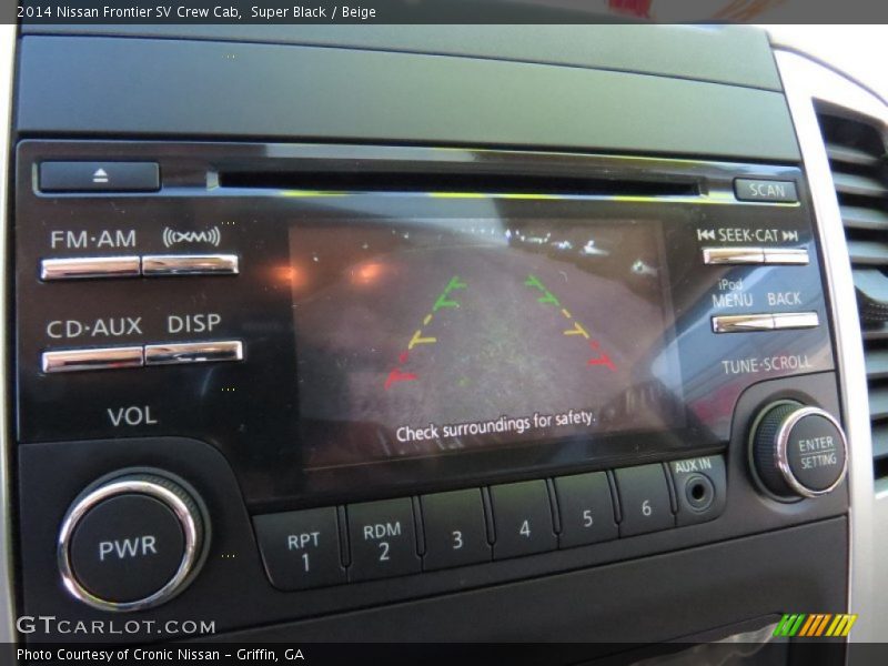 Super Black / Beige 2014 Nissan Frontier SV Crew Cab