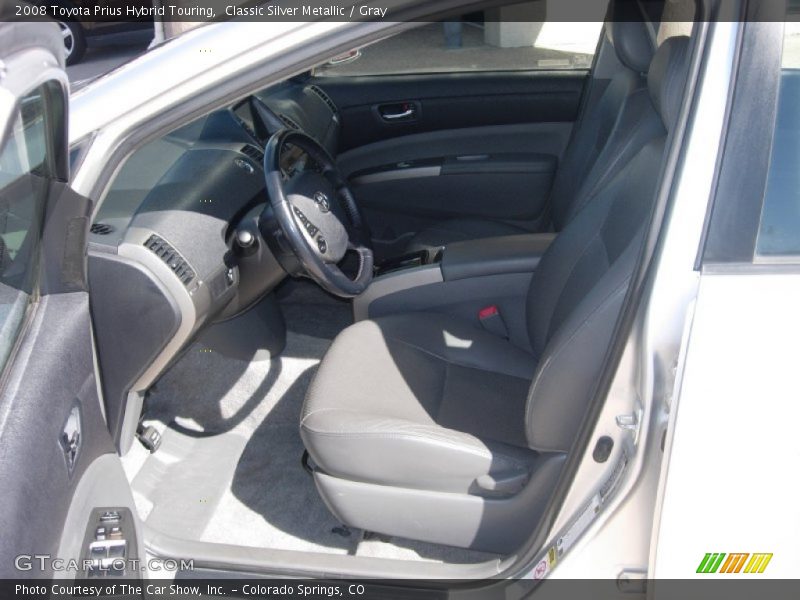 Classic Silver Metallic / Gray 2008 Toyota Prius Hybrid Touring