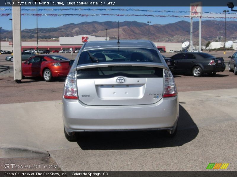 Classic Silver Metallic / Gray 2008 Toyota Prius Hybrid Touring