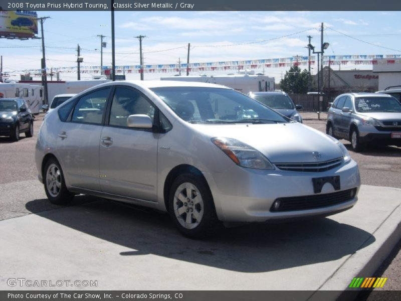 Classic Silver Metallic / Gray 2008 Toyota Prius Hybrid Touring