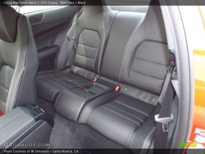 Mars Red / Black 2014 Mercedes-Benz C 250 Coupe