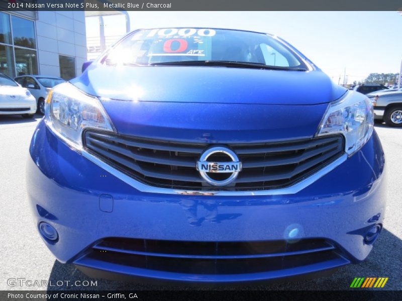 Metallic Blue / Charcoal 2014 Nissan Versa Note S Plus