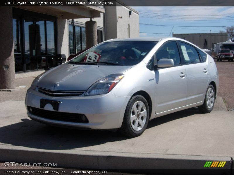Classic Silver Metallic / Gray 2008 Toyota Prius Hybrid Touring