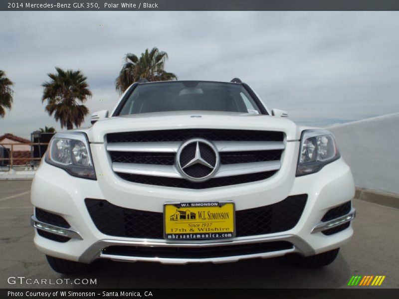 Polar White / Black 2014 Mercedes-Benz GLK 350