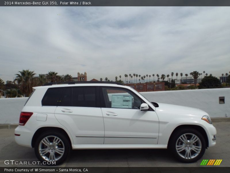 Polar White / Black 2014 Mercedes-Benz GLK 350