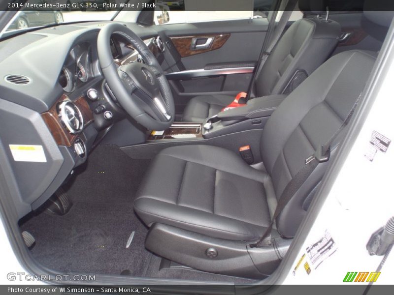 Polar White / Black 2014 Mercedes-Benz GLK 350