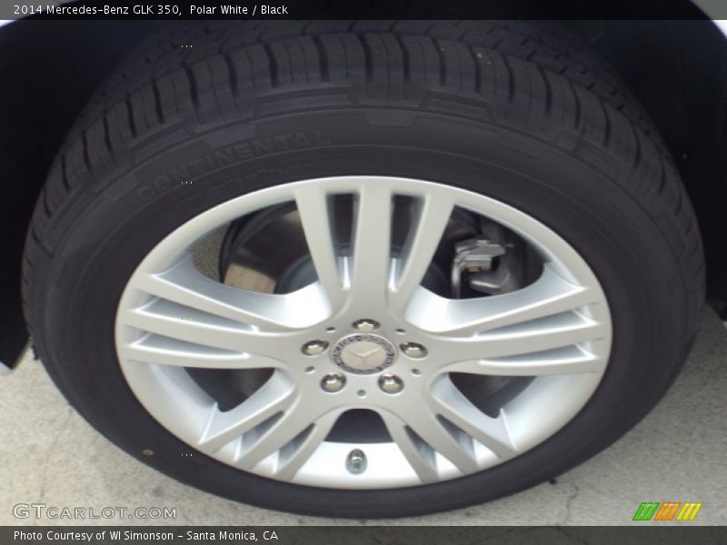 Polar White / Black 2014 Mercedes-Benz GLK 350