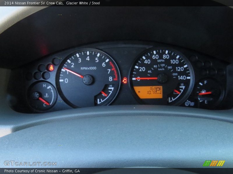  2014 Frontier SV Crew Cab SV Crew Cab Gauges