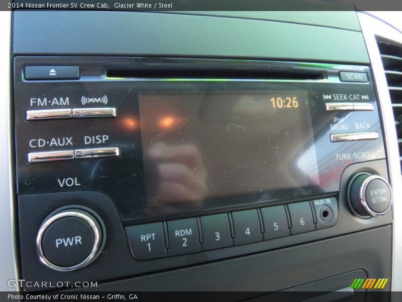Controls of 2014 Frontier SV Crew Cab