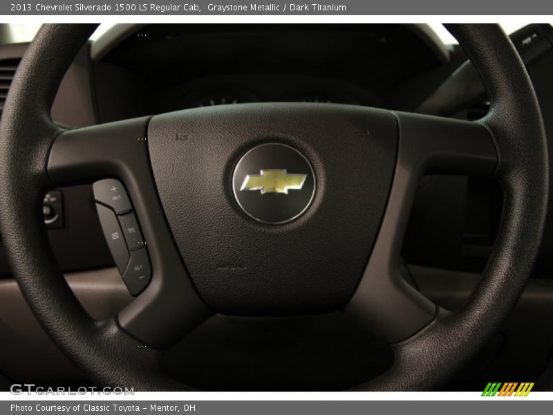 Graystone Metallic / Dark Titanium 2013 Chevrolet Silverado 1500 LS Regular Cab