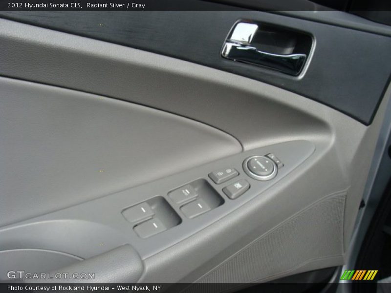 Radiant Silver / Gray 2012 Hyundai Sonata GLS