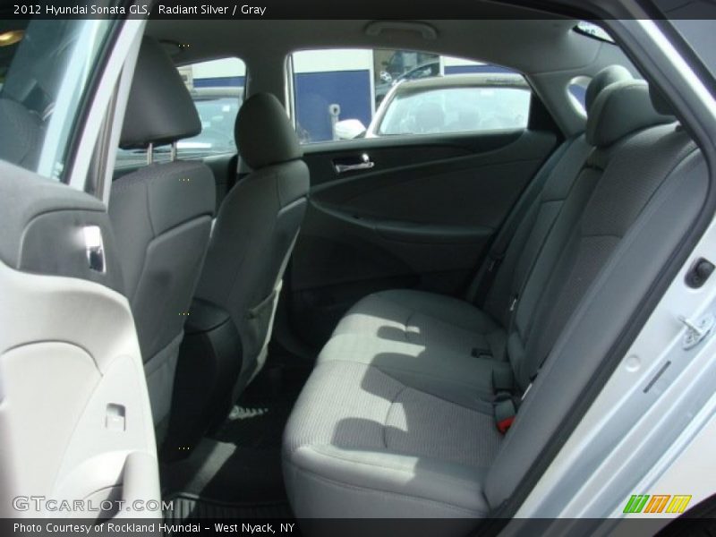 Radiant Silver / Gray 2012 Hyundai Sonata GLS
