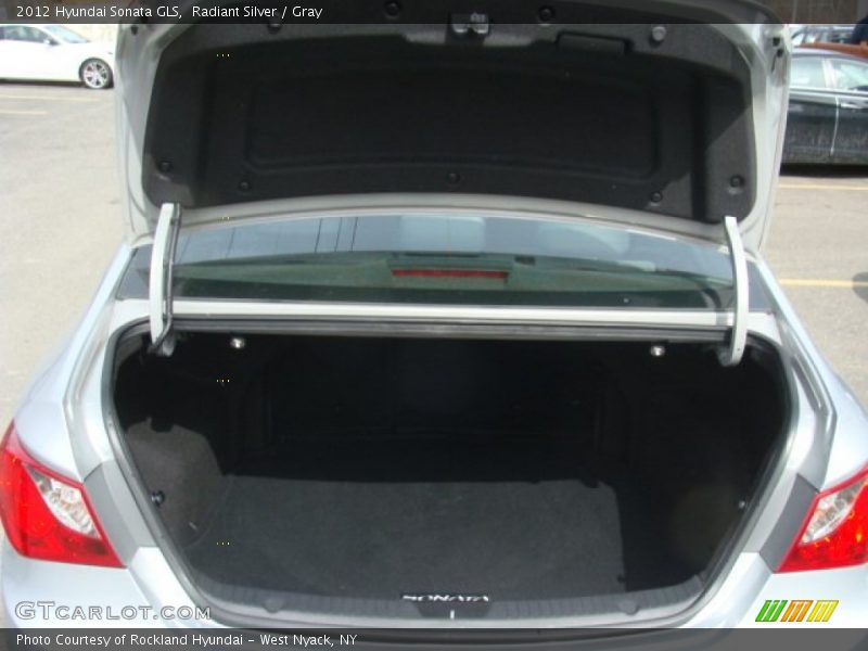Radiant Silver / Gray 2012 Hyundai Sonata GLS
