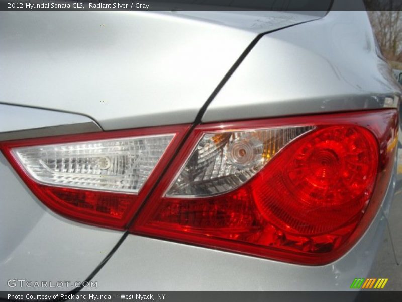 Radiant Silver / Gray 2012 Hyundai Sonata GLS