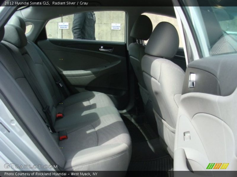 Radiant Silver / Gray 2012 Hyundai Sonata GLS