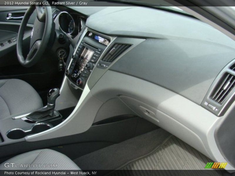 Radiant Silver / Gray 2012 Hyundai Sonata GLS