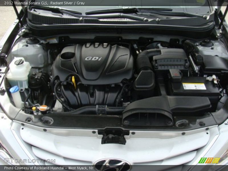 Radiant Silver / Gray 2012 Hyundai Sonata GLS