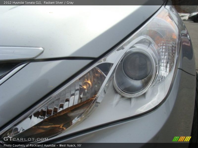 Radiant Silver / Gray 2012 Hyundai Sonata GLS