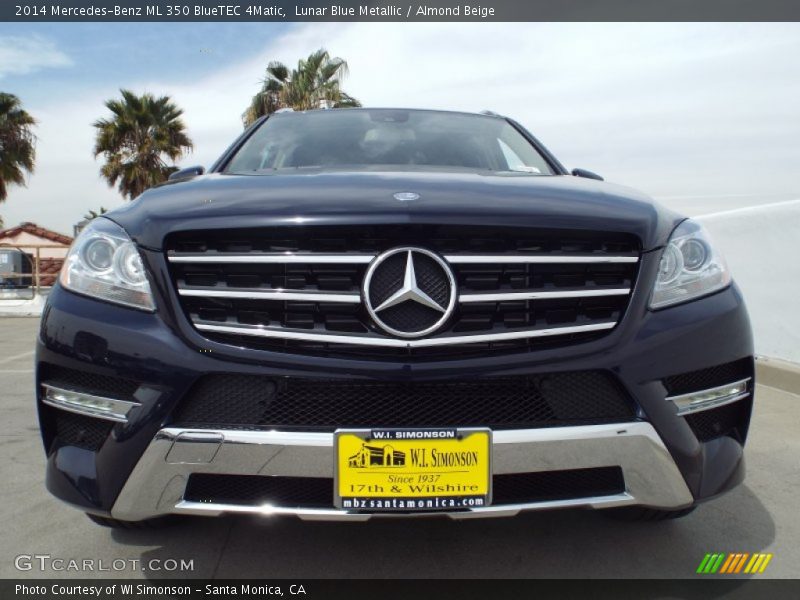 Lunar Blue Metallic / Almond Beige 2014 Mercedes-Benz ML 350 BlueTEC 4Matic