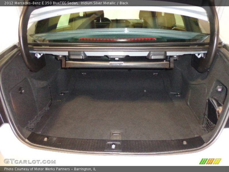 Iridium Silver Metallic / Black 2012 Mercedes-Benz E 350 BlueTEC Sedan